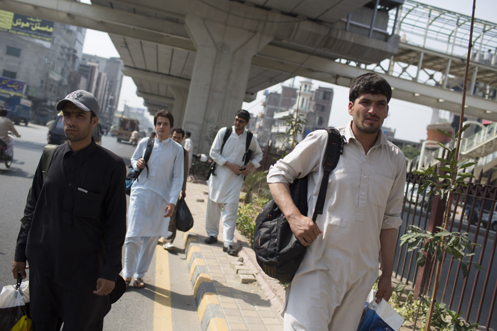 Fawad et Rohani.
Lahore, Pakistan. 23 Avril 2013.